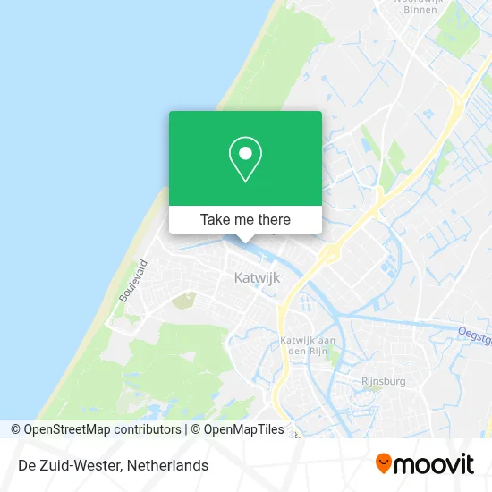 De Zuid-Wester Karte