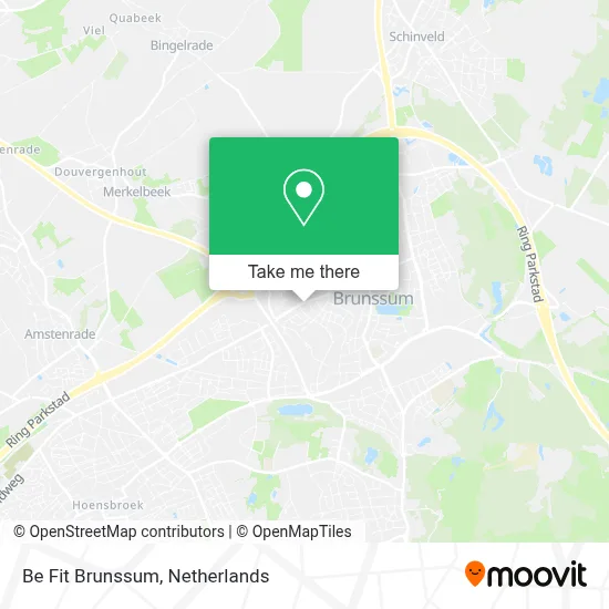Be Fit Brunssum map
