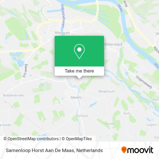 Samenloop Horst Aan De Maas map