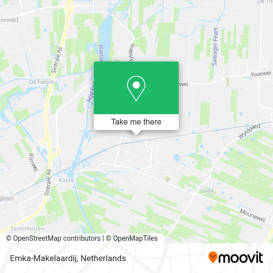 Emka-Makelaardij map