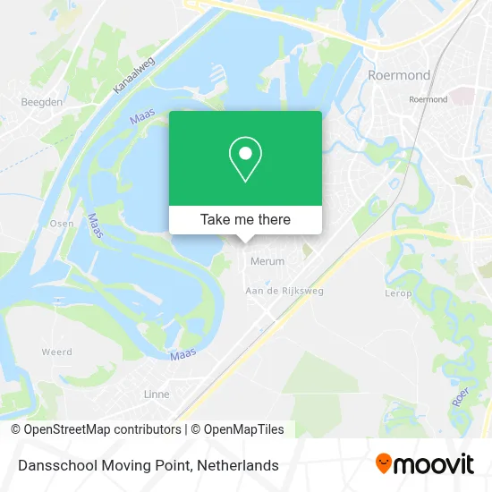 Dansschool Moving Point map