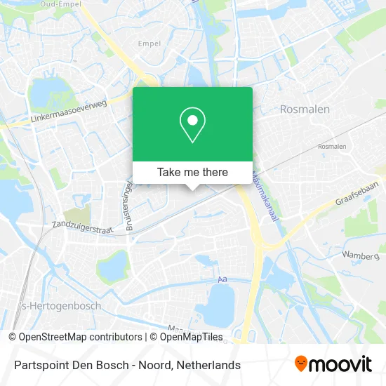 Partspoint Den Bosch - Noord map