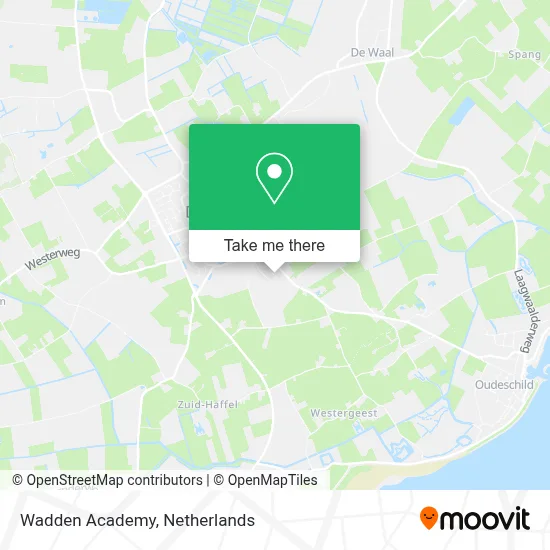 Wadden Academy map