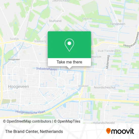 The Brand Center map