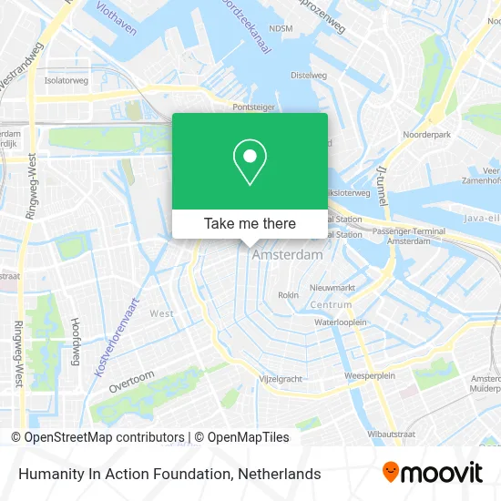 Humanity In Action Foundation map