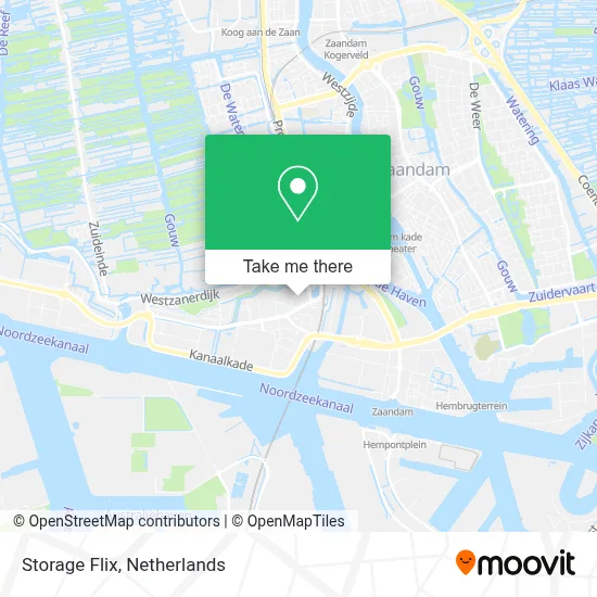 Storage Flix map