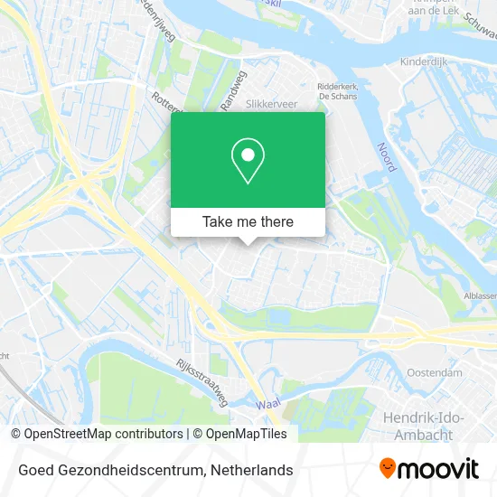 Goed Gezondheidscentrum map