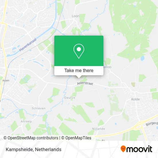 Kampsheide map