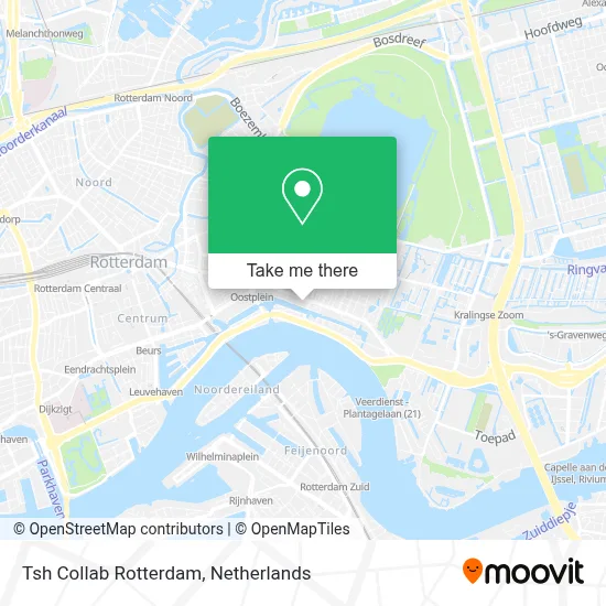 Tsh Collab Rotterdam map