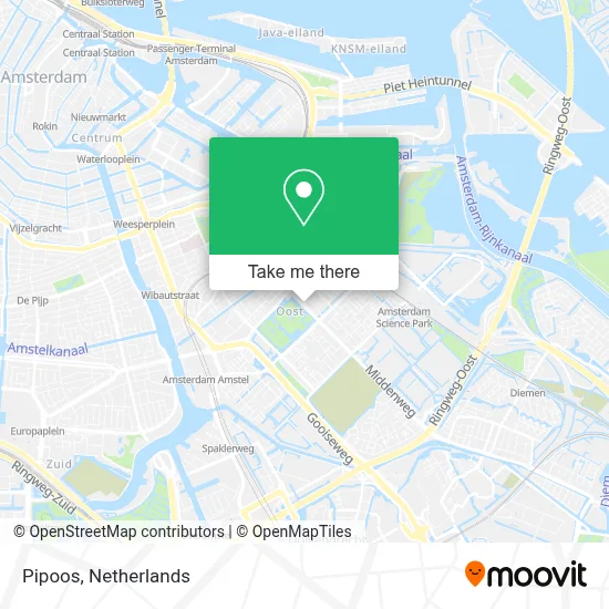 Pipoos map