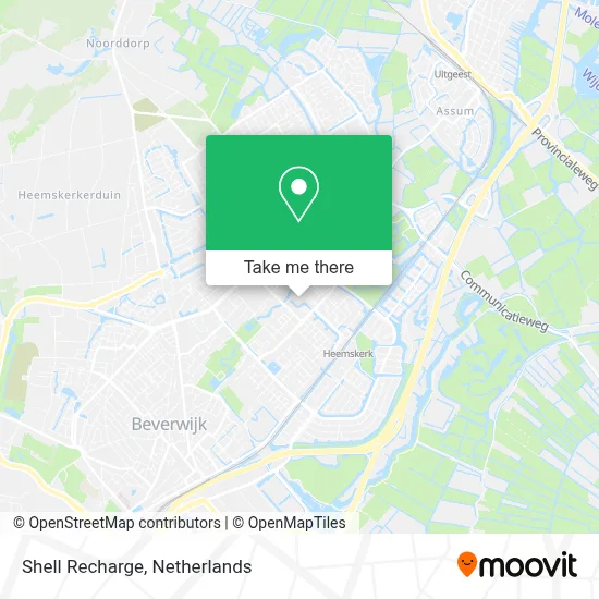 Shell Recharge map