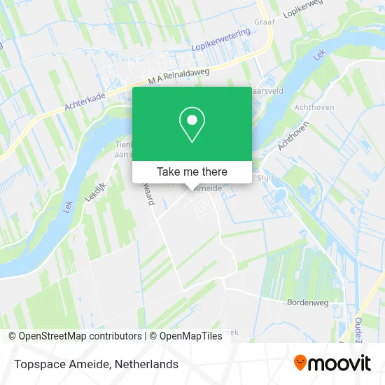 Topspace Ameide map