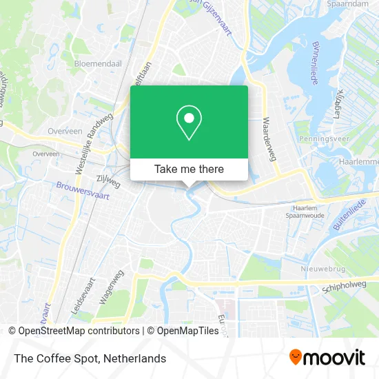The Coffee Spot map