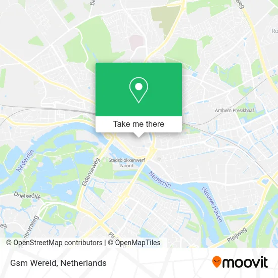 Gsm Wereld map