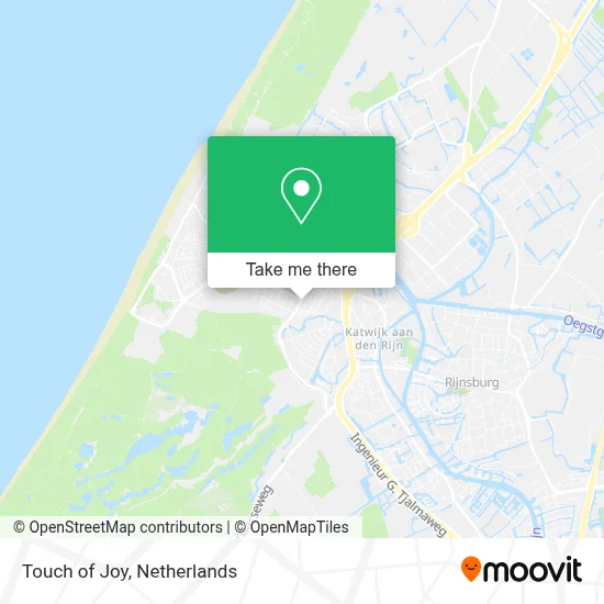 Touch Of Joy map