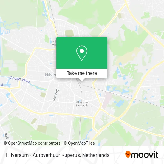Hilversum - Autoverhuur Kuperus map