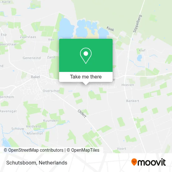Schutsboom map