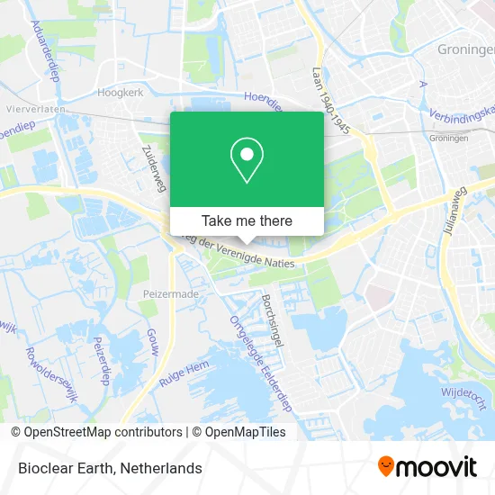 Bioclear Earth map