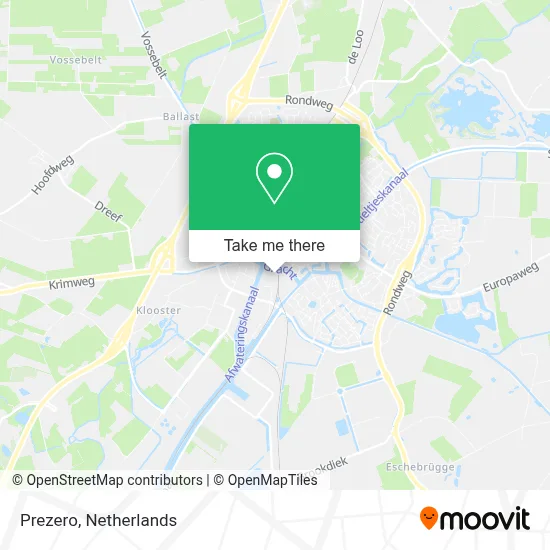 Prezero map