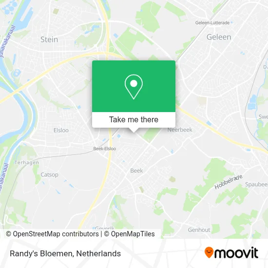 Randy's Bloemen map