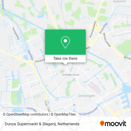 Dunya Supermarkt & Slagerij map