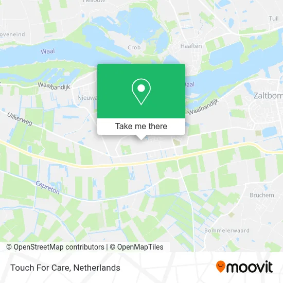 Touch For Care map