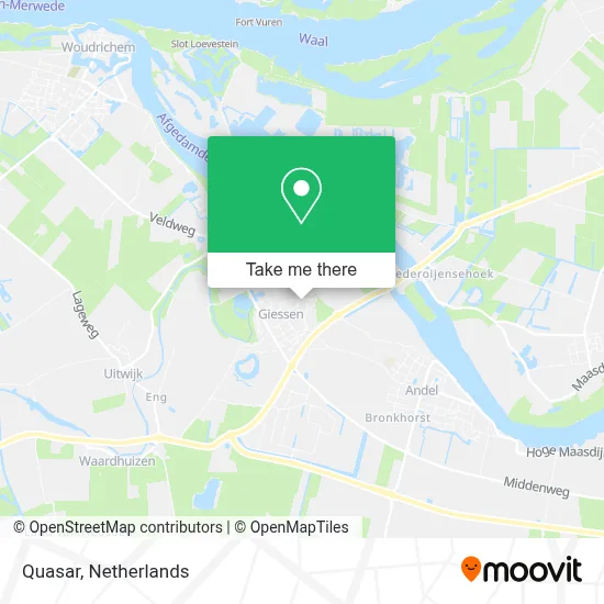 Quasar map