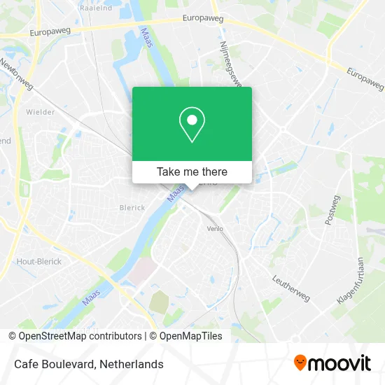 Cafe Boulevard map