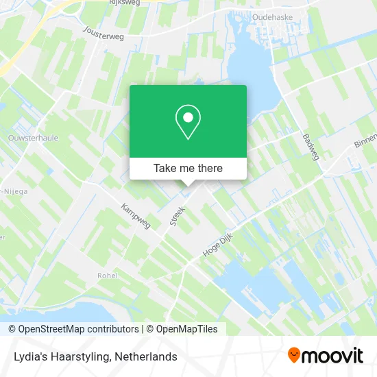 Lydia's Haarstyling map