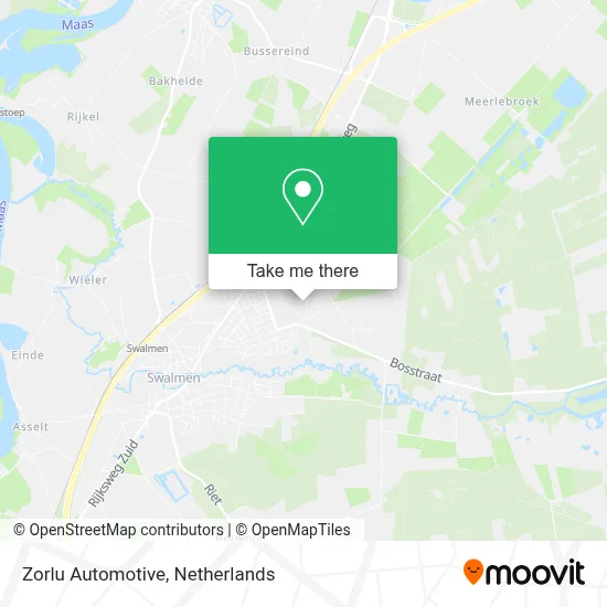 Zorlu Automotive map