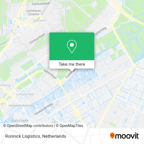 Ronnick Logistics map