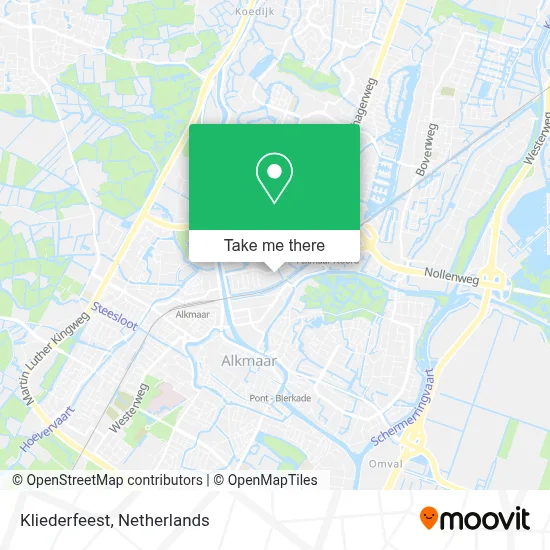 Kliederfeest map