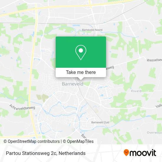 Partou Stationsweg 2c map
