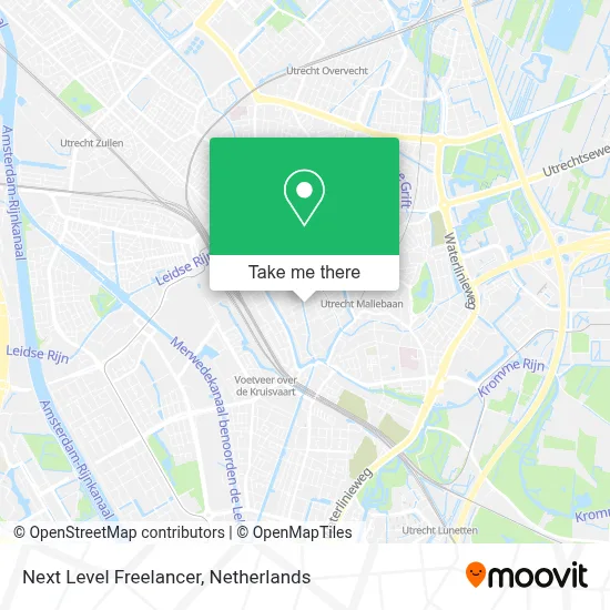 Next Level Freelancer map