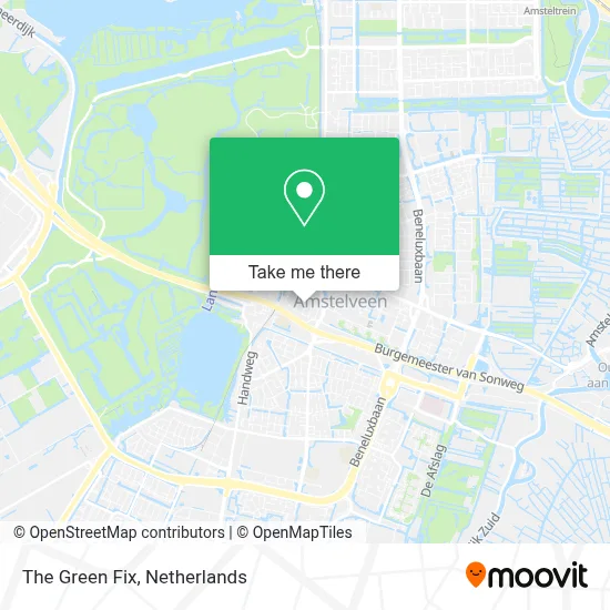 The Green Fix map