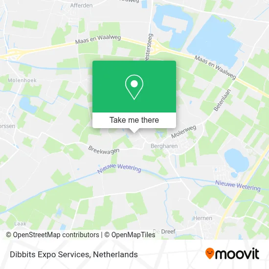 Dibbits Expo Services map