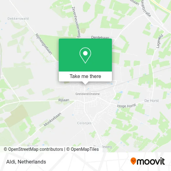 Aldi map