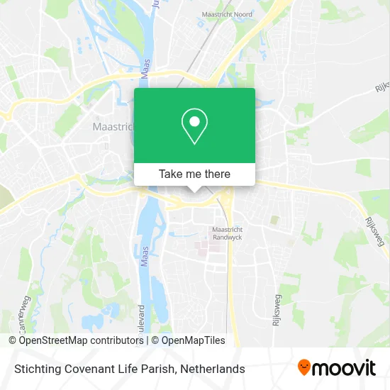 Stichting Covenant Life Parish map