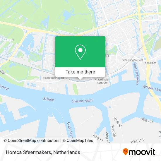 Horeca Sfeermakers map
