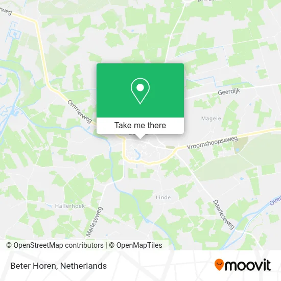 Beter Horen map