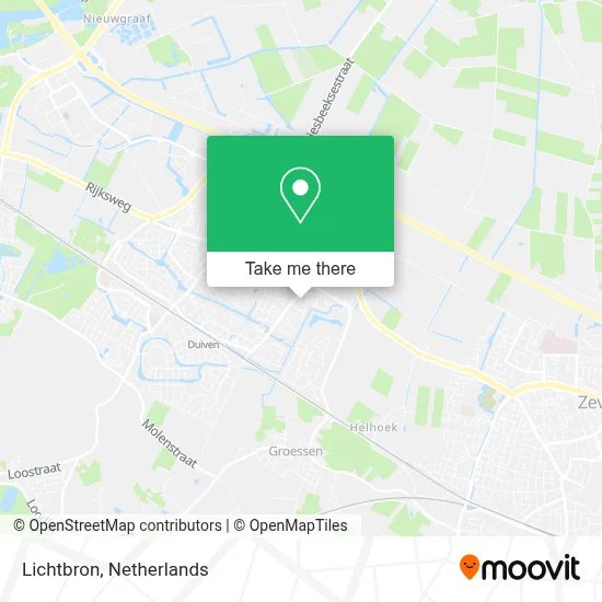 Lichtbron map