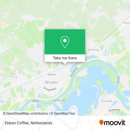 Ebben Coffee map