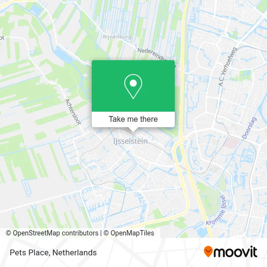 Pets Place map