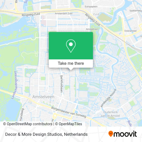 Decor & More Design Studios map