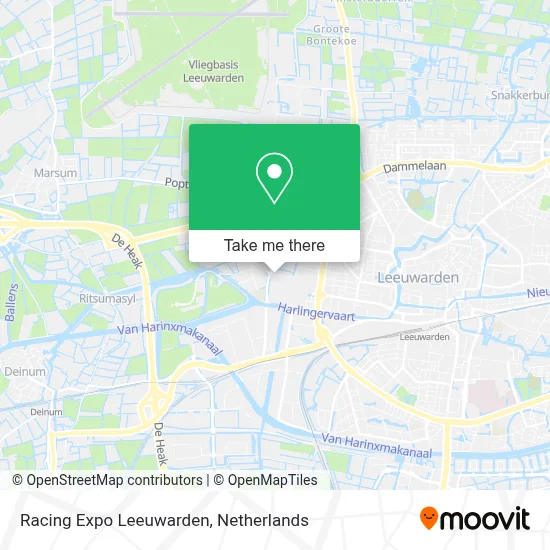 Racing Expo Leeuwarden map