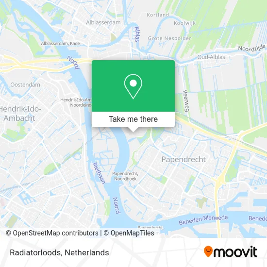 Radiatorloods map