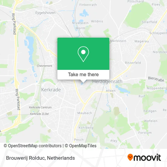 Brouwerij Rolduc map