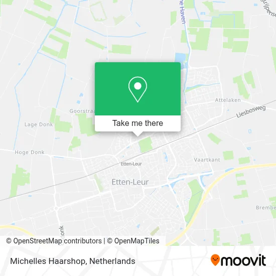 Michelles Haarshop Karte