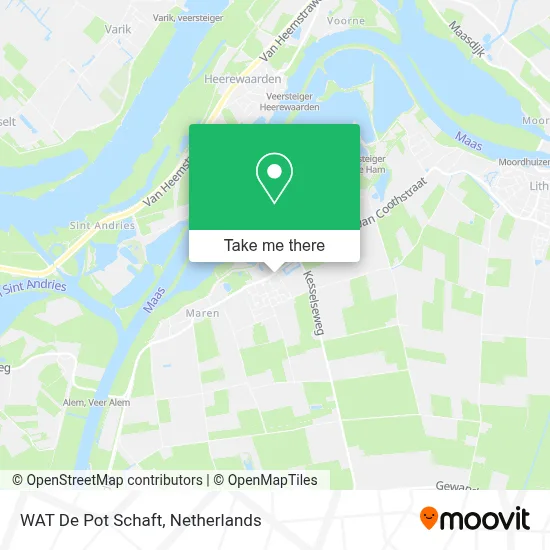 WAT De Pot Schaft map