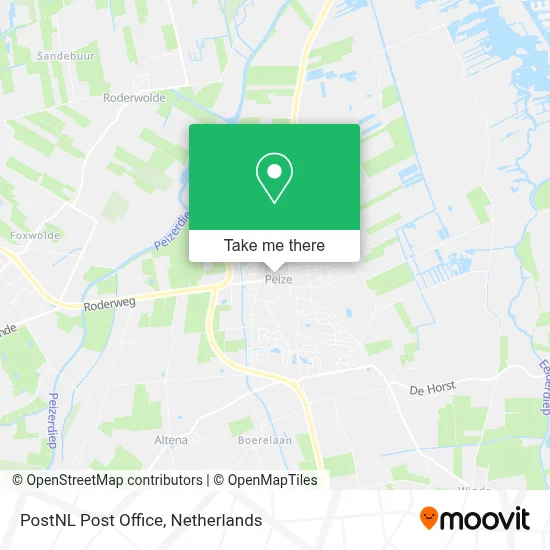 Postnl Postkantoor map